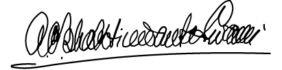 Srila Prabhupada signature